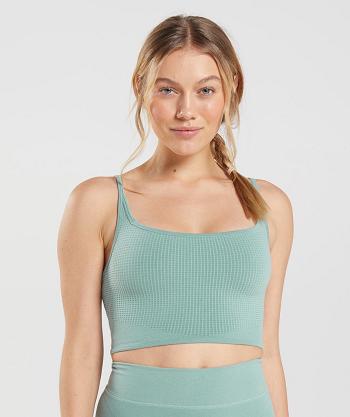 Gymshark Pause Seamless Bralette Ženske Sportski Grudnjak Plave | HR 3431DFM